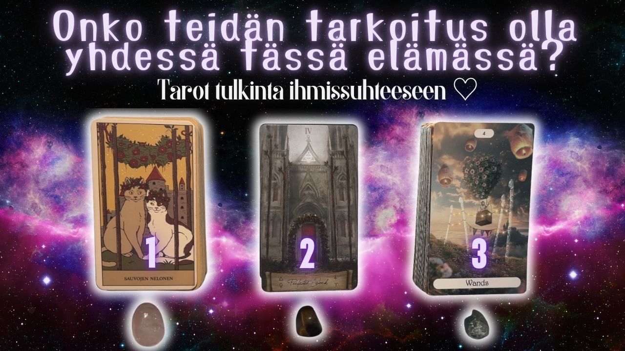 Onko teidän tarkoitus olla yhdessä tässä elämässä? 💖 (Jatkoluenta 1, ruusukvartsi)